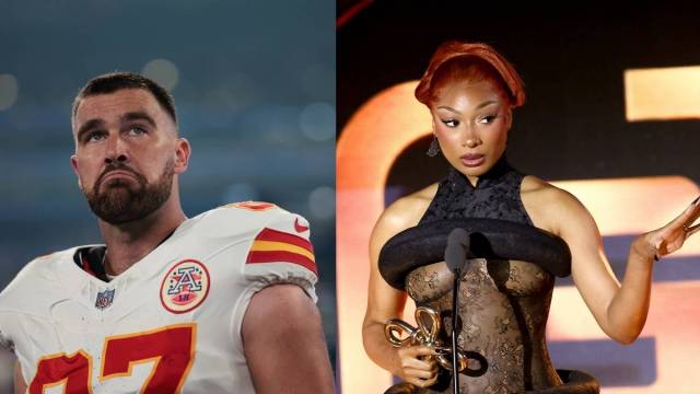 'Travis Kelce e Megan Thee Stallion' tendências à medida que os rumores ressurgem
