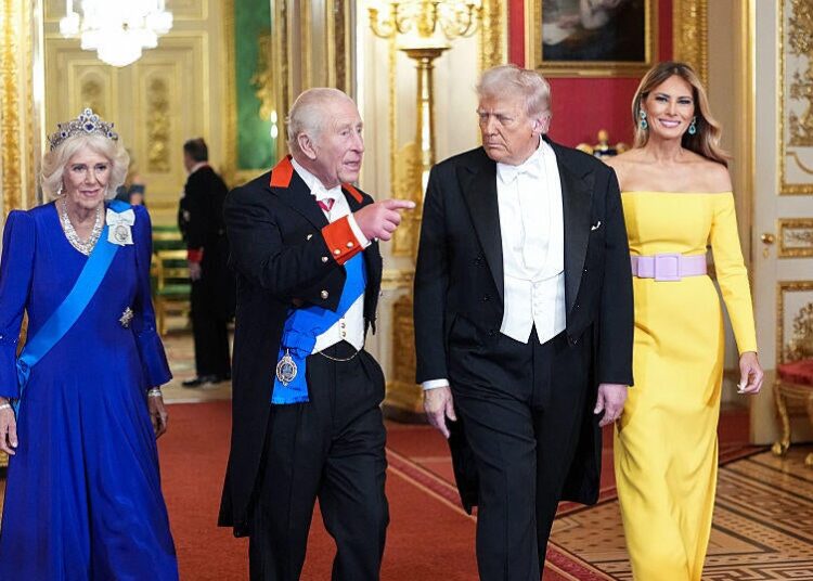 Trump participa do jantar de banquete com o rei Charles durante a visita do segundo estado ao Reino Unido