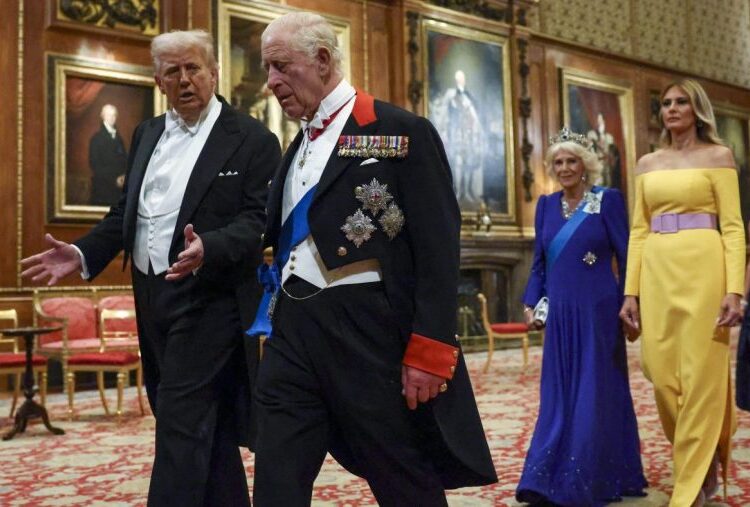 Trump, primeira -dama se junta à família real na visita de estado do Reino Unido: nas fotos