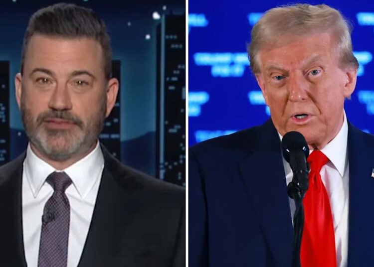 Trump tem como alvo Seth Meyers e Jimmy Fallon, elogia a suspensão de Kimmel