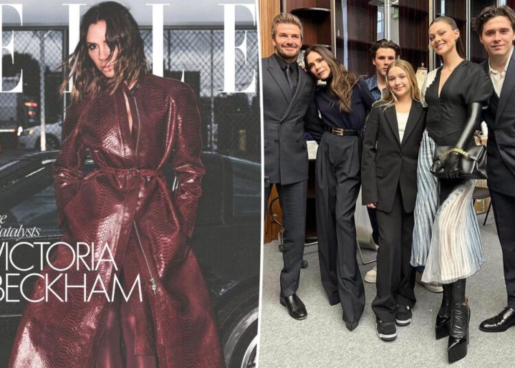 Victoria Beckham fornece uma visão rara da dinâmica familiar 'tradicional' como Feud com o filho Brooklyn