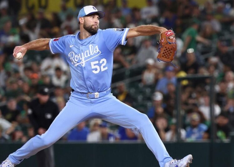 Wacha lança 6 entradas de shutout para a 10ª vitória como o melhor atletismo do Royals 4-2