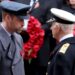 Príncipe William e rei Carlos III no Serviço Anual do Dia da Memória em Cenotafio em 10 de novembro de 2024 em Londres, Inglaterra