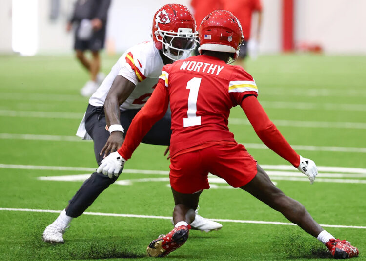 Xavier Worthy, Jalen Royals Perguntas vs. Giants na noite de domingo - Chiefs Digest