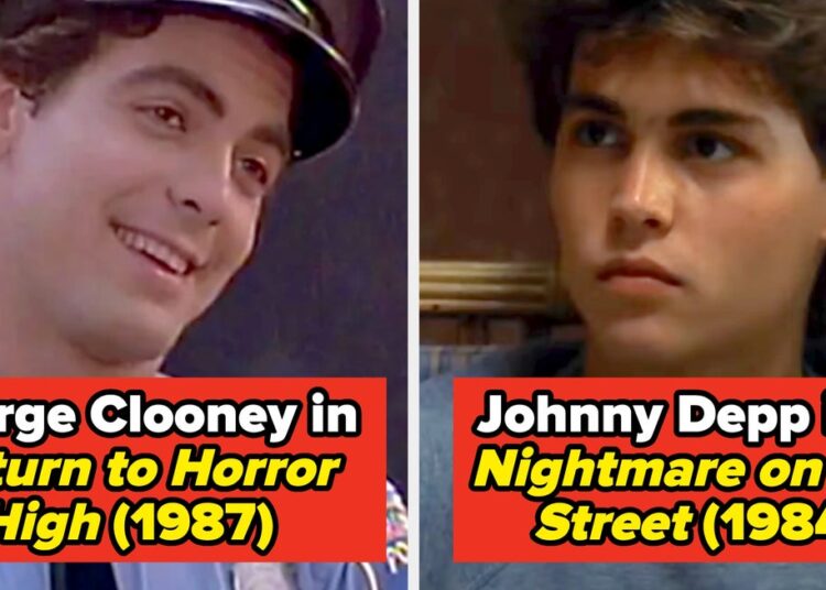 12 atores de primeira linha que começaram em filmes de terror