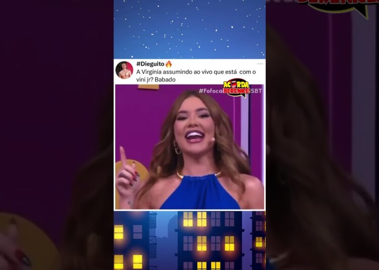 Virgínia Fonseca assumiu Vini Jr? Apresentadora fala sobre o jogador no programa ‘Sabadou’.