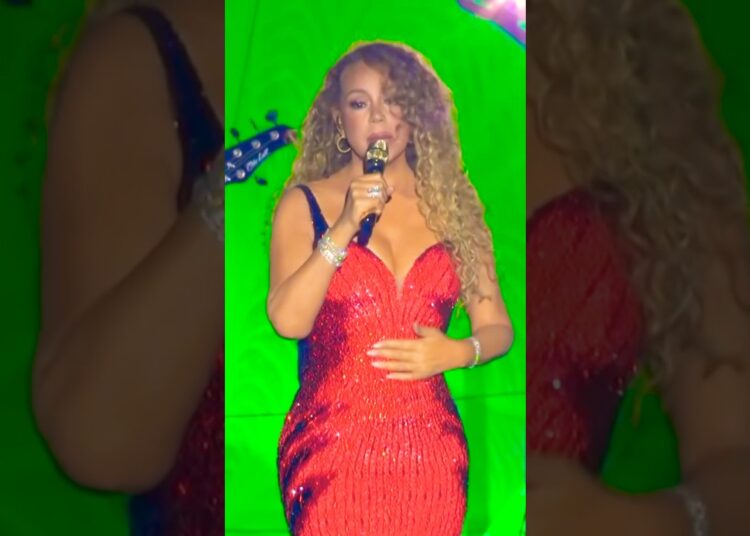 🪷 Mariah Carey Performs ‘My All’ in Amazon Rainforest, 2025 #shorts