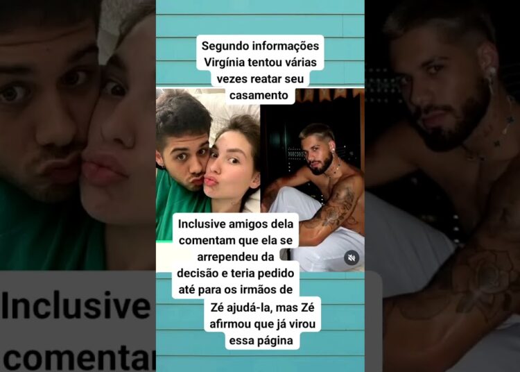 💔 Virgínia tentou reatar casamento várias vezes?! 👀🔥 #fofoca #shorts #zefelipe #virginia #famosos