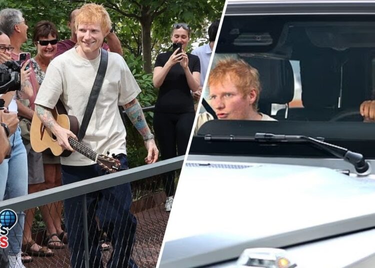 🎸 Ed Sheeran & Camila Cabello Film Music Video in NYC! 🌆✨
