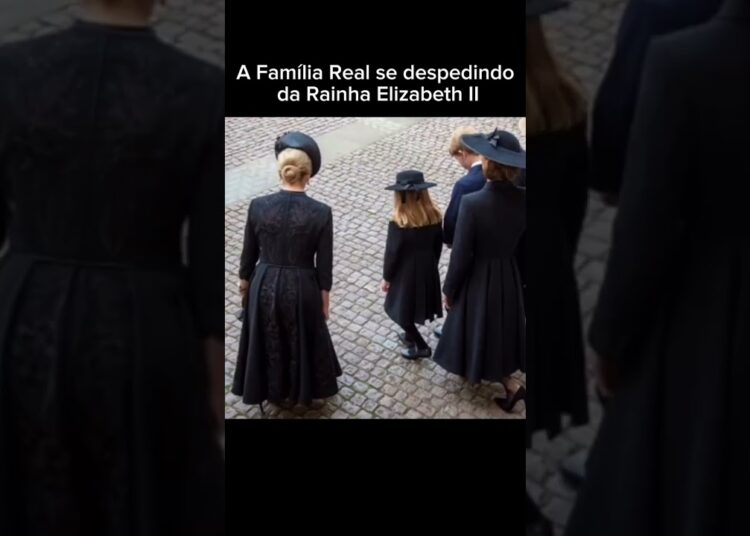 A Triste Despedida da Rainha #curiosidadeshistoricas #familiarealbritanica