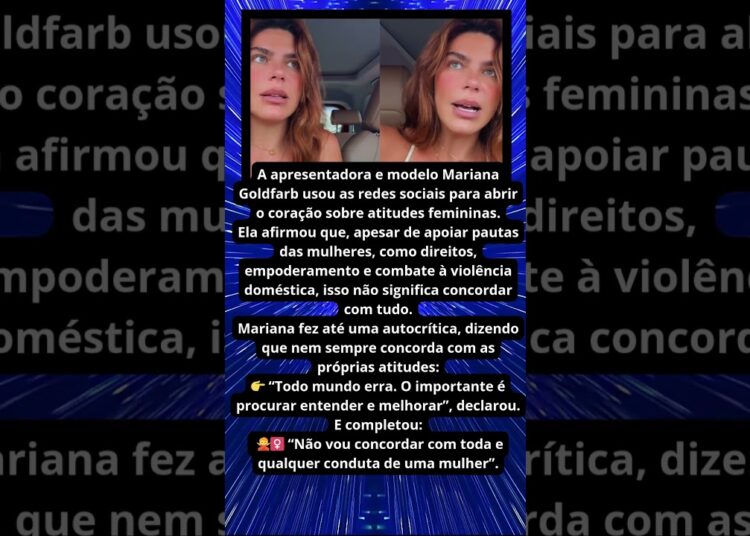 MARIANA GOLDFARB CRITICA ATITUDES FEMININAS