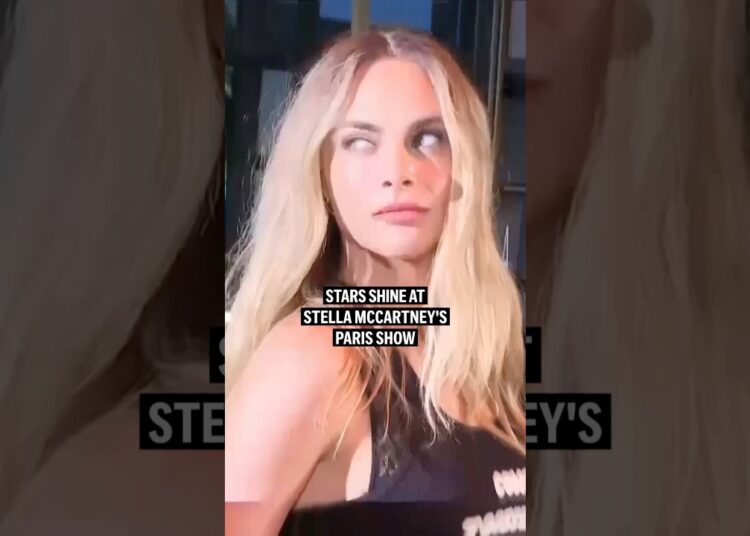 Stars shine at Stella McCartney’s Paris show
