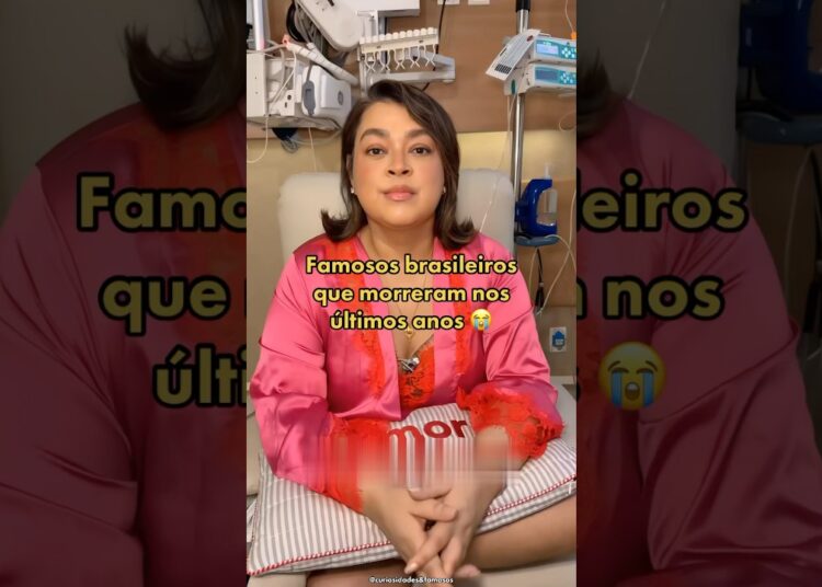 Famosos brasileiros que morreram nos últimos anos 😭