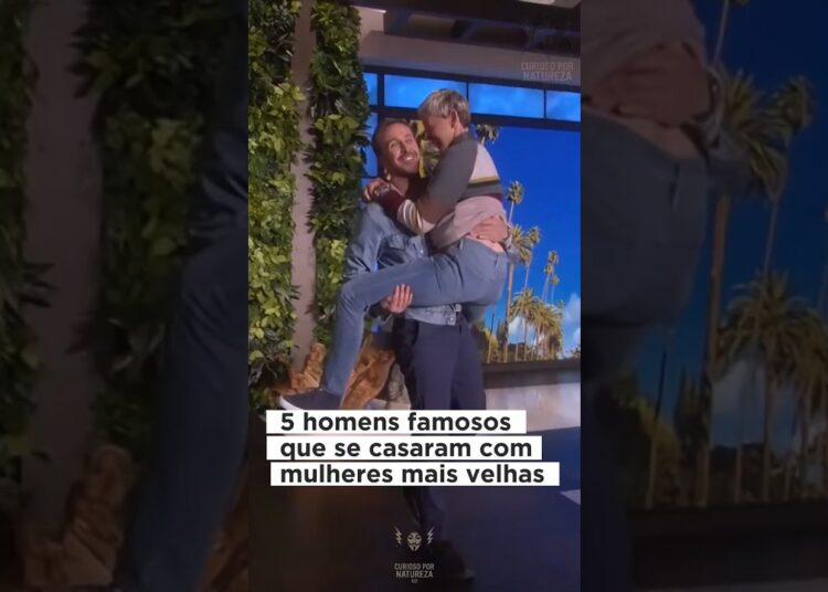 5 homens famosos que se casaram com mulheres mais velhas #curiosidades #noticias #brazil