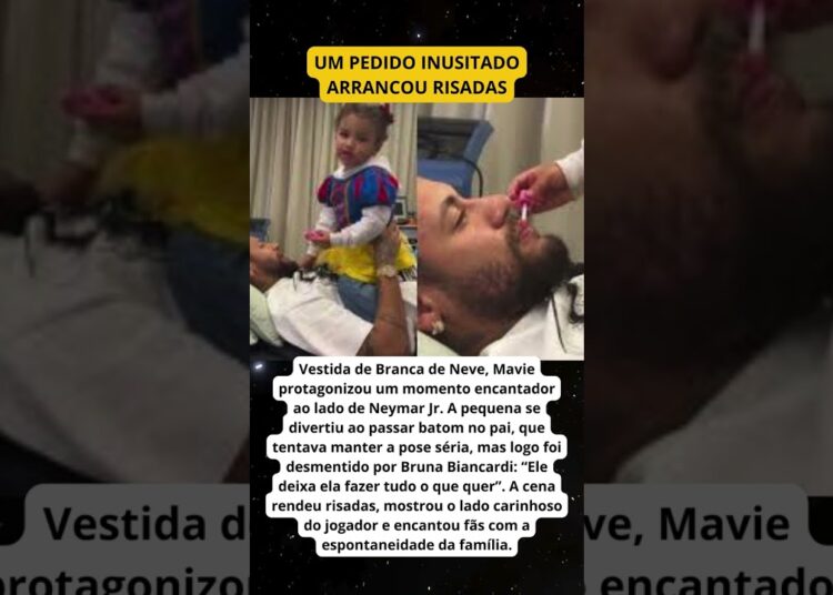 Mavie diverte Neymar em momento fofo 💄👑