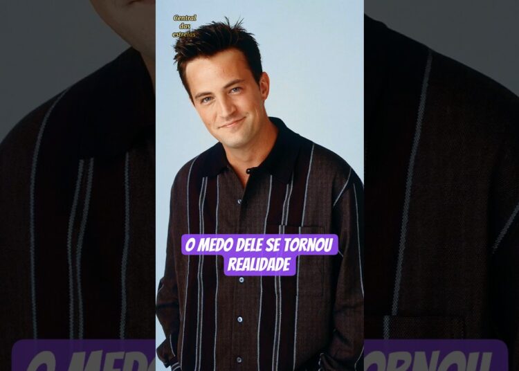 Mattew Perry🌟E seu final trágico e profético😔#famosos #curiosidades #noticias #friends