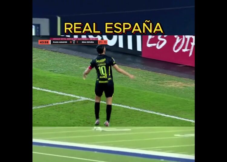 Jhow Benavidez pone a soñar a la Realeza desde el punto penal y el Real España lo esta ganando