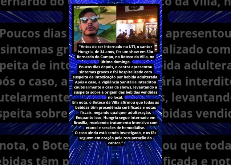 SHOW DE HUNGRIA TERMINA EM INTERDIÇÃO DE CASA NOTURNA