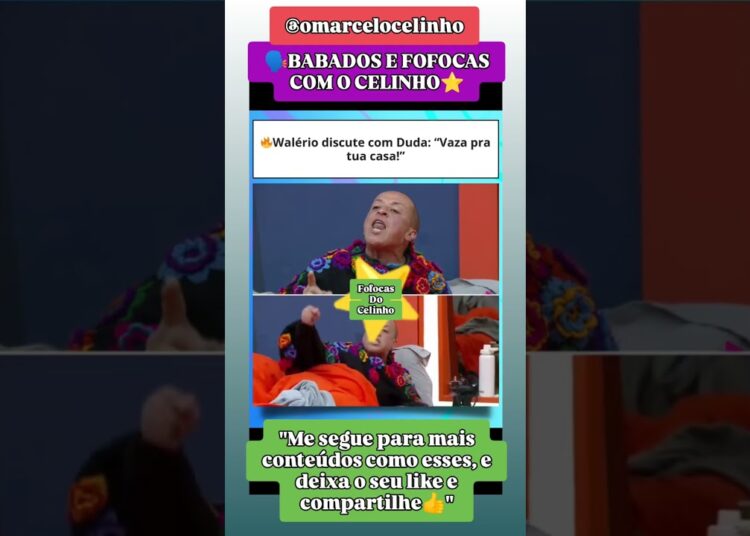 fofocas da boa Treta Walerio  e Duda 🔥 #babados #fofocas #noticias #afazenda #celinho7