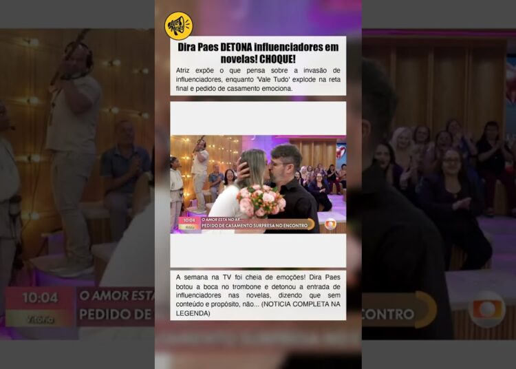 Dira Paes DETONA influenciadores em novelas! CHOQUE!
