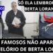 AMIGOS FAMOSOS NÃO APARECERAM NO VELÓRIO DA AMIGA BERTA LORAN , MUITO TRISTE.
