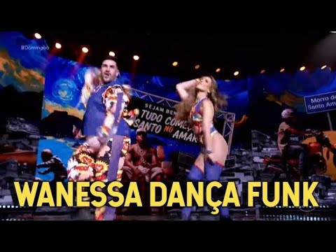 Wanessa Camargo e Diego Basílio explodem o Domingão com funk eletrizante na Dança Dos Famosos