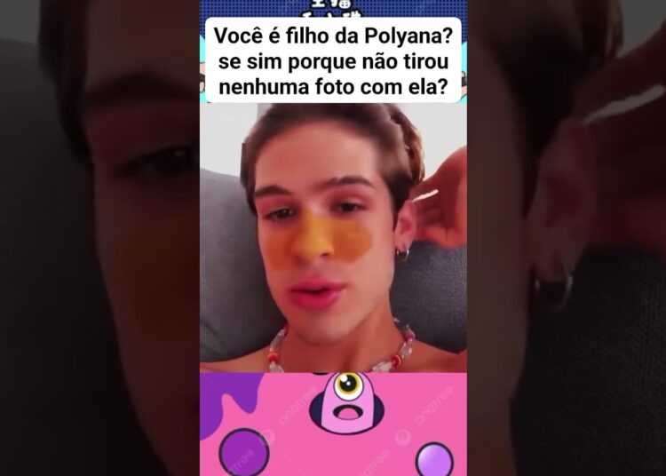 🚨 João Guilherme responde se é filho da Polyana e revela motivo surpreendente! 😱✨ #famosos #shorts