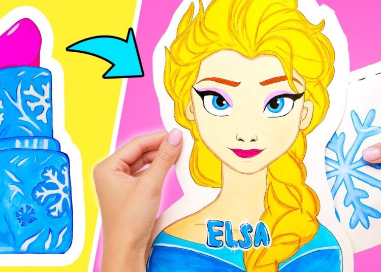 Transformação da Realeza!👑✨ Rotina Completa de Beleza da Elsa