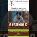 Situação do Cuspi foi terrível, fala de Ray até agora sobre isso. 😮🔥 #fazenda #record #fofoca #viral