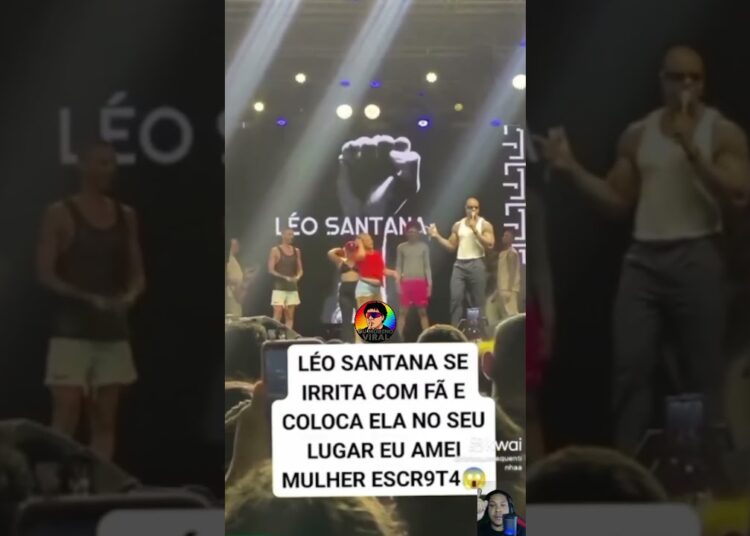 🎤 Léo Santana perde a paciência com fã e dá resposta na lata! 😳🔥 #léosantana #shorts #treta #fans