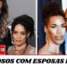 21 Celebridades Masculinas Que Surpreenderam Com Suas Escolhas de Esposas