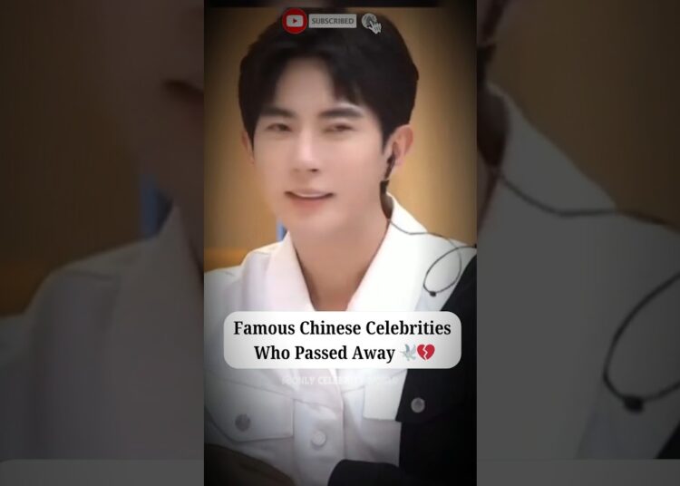 Gone Too Soon: Chinese Celebrities Who Left Us Shockingly Early 🕊️ #yumenglong #cdrama