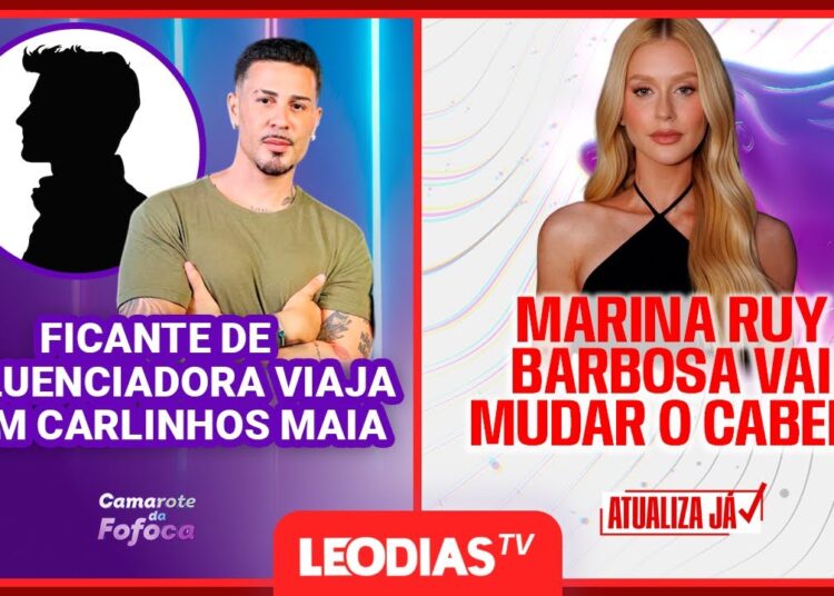 FICANTE DE INFLUENCIADORA VIAJA COM CARLINHOS MAIA | CAMAROTE DA FOFOCA | LeoDias TV