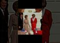 Royalty Met Grace 👑✨ Princess Diana & Reagan’s Encounter 🇺🇸🇬🇧 #diana #ronaldreagan #royalfamily