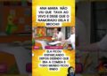 🚨 ANA MARIA PASSOU VERGONHA AO VIVO! 💥 NÃO PERCEBEU QUE ESTAVA NO AR 😱😂 #shorts #globo #polemica