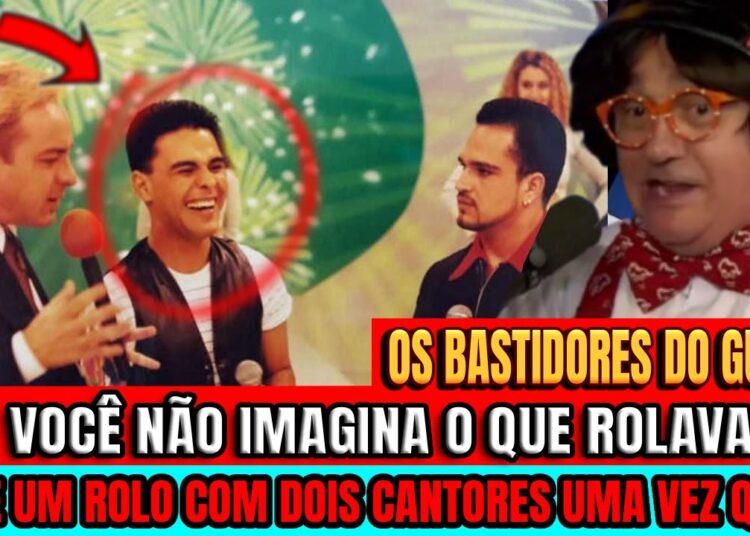 Todo mundo via o GUGU FAZER ISSO nos BASTIDORES! Adamastor Pitaco