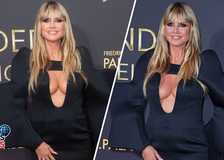 Heidi Klum, 52, Shines in Bold Look at Berlin Event✨🔥|Fans Can’t Wait for Her Halloween Surprise! 🎃👠