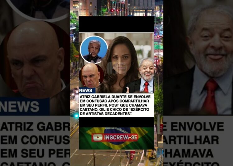 🚨 Atriz se envolve em polêmica ao criticar artistas famosos!