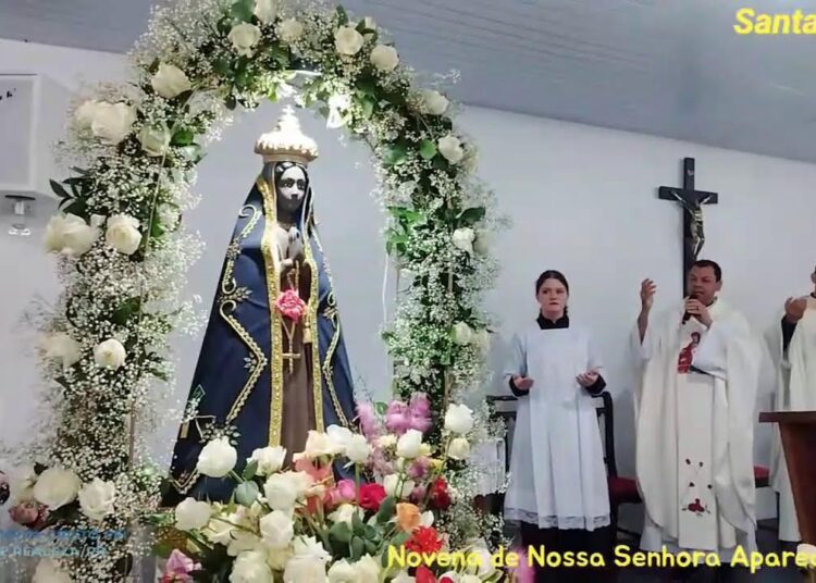 Novena de Nossa Senhora Aparecida Paróquia Cristo Rei Realeza PR.