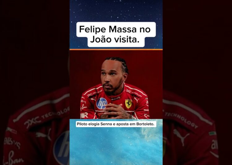 Felipe Massa no João Visita. #noticias #fofocas #ultimasnoticia
