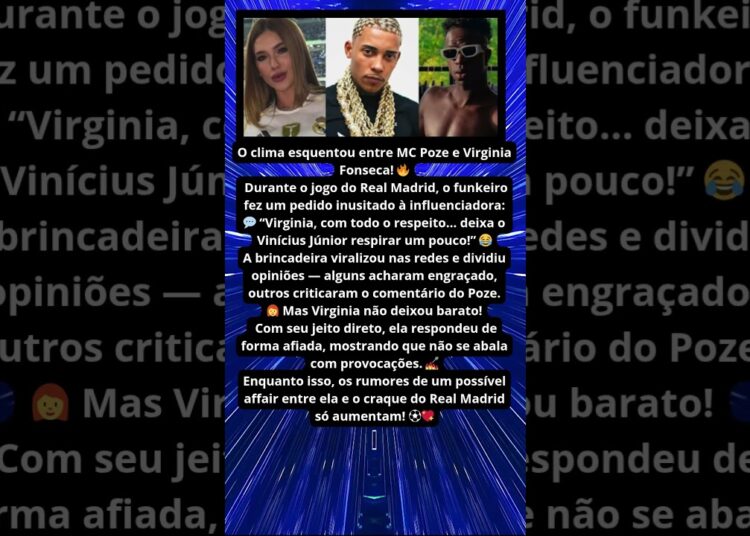 MC POZE ALFINETA VIRGINIA E LEVA RESPOSTA AFIADA! 🔥