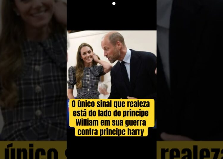 O único sinal que #realeza está do lado do #principewilliam em sua guerra contra #principeharry