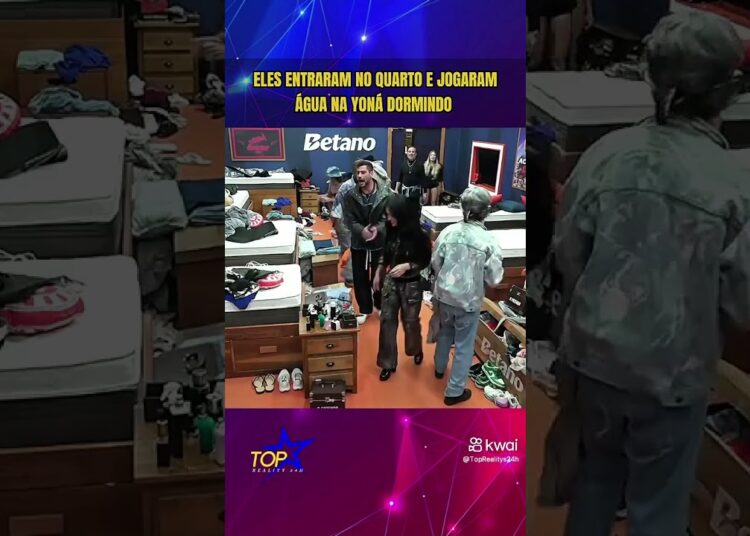 Eles entraram no quarto e molharam Yona #afazenda17 #noticias #fofoca