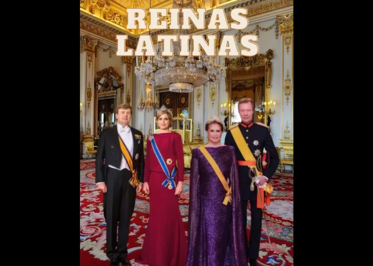 REINAS LATINAS EN EUROPA #reinas #realeza #reinamaxima #sabiasque #shorts #geografia #reyes #viral