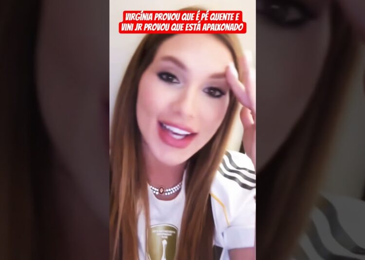 Vini se declarou para Virgínia após gol #famosos #fofocas