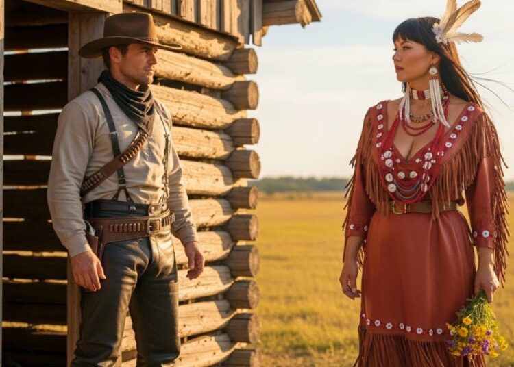 “NÃO SOU PERFEITA, MAS VOU TE DAR UMA AMOR INESQUECÍVEL”, FALOU A PRINCESA APACHE AO FAZENDEIRO