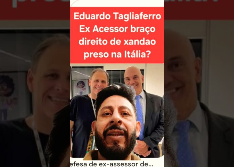 Eduardo tagliaferro preso na Itália #cuidado #brasil #noticias #viral #comentários #celebridades #vi