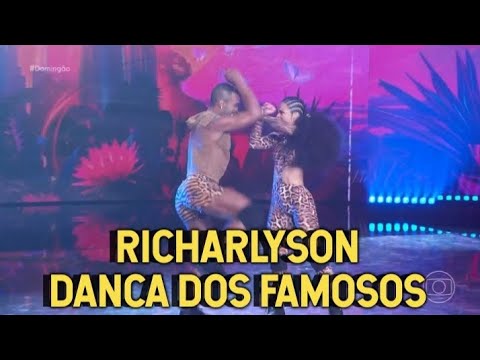Richarlyson e Monique Santos Arrasam na Dança dos Famosos com Funk Brasileiro no Domingão com Huck
