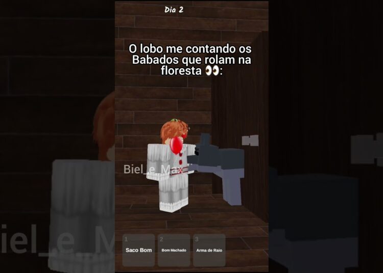 colocando as fofocas em dia😂🐺|ib:@LeoGamerStar #roblox #memes #99noitesnafloresta
