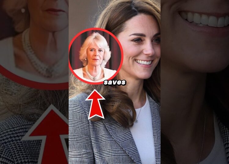 Catherine Saves Royals From Camilla’s Embarrassment #shorts #catherine